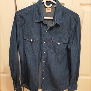 Levi's Blue Denim Shirt